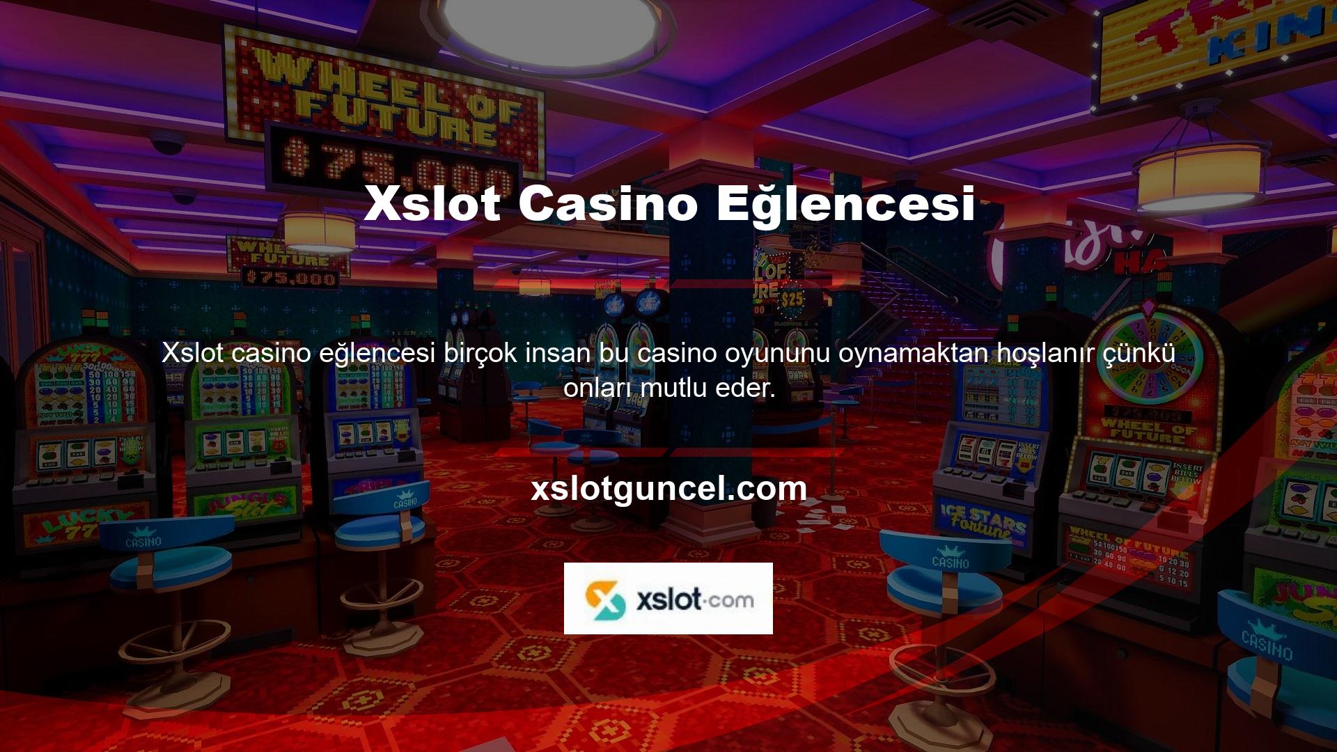 İnsanların casino oyunlarını çevrimiçi oynayabileceği tek yer çok heyecan verici ve eğlenceli